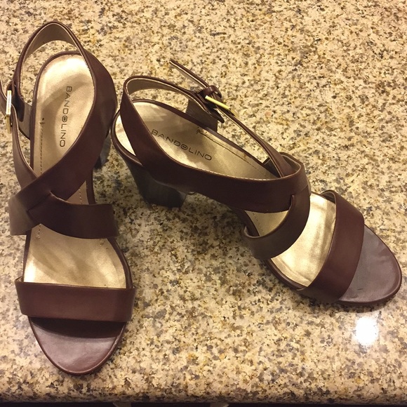 Bandolino Shoes - Bandolino Brown Strappy Sandals